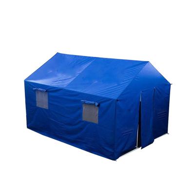 China Diagonal Tie Type High Quality Disaster Relief Refugee Humanitarian Aid Tent for sale