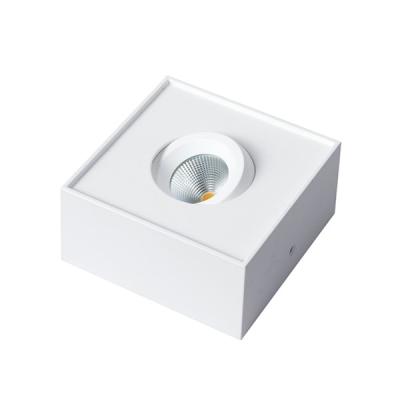 China Modern One Second Installation Square Surface Mounted Light COB LED Downlight for sale