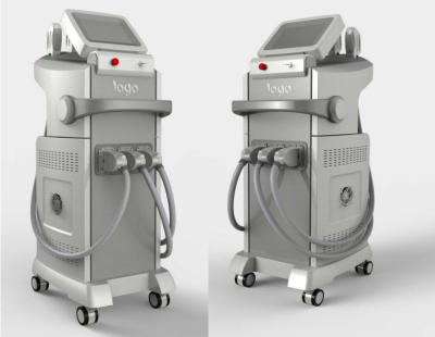 China IPL+RF+Nd yag laser for tattoo removal+ Black doll machine for sale