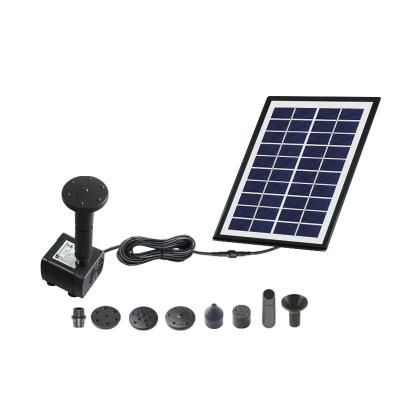 China Minimalist 4W Brushless Mini Solar Fountain for Garden Fountain Landscape Garden Water Pump/Submerged DC Solar Power/Water Pumps for sale