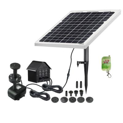 China Farmyard Fish Pond Solar Fountain Garden Fountain Solar Water Pump (JT-280-12W) for sale