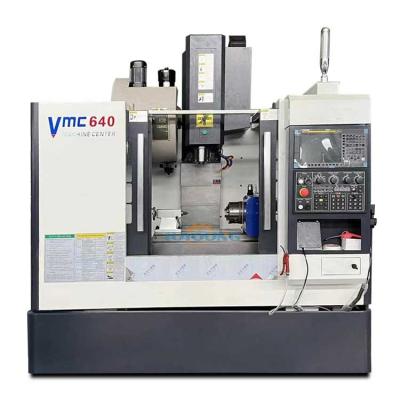 China VMC 640 4th Axis Cnc Milling Machine Module Process 4 Axis Cnc Vertical Machining Center for sale