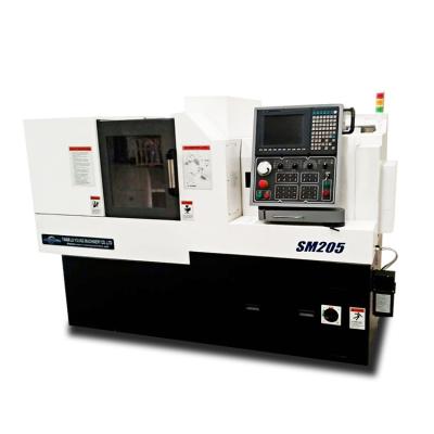 China Máquina de torsión suiza pequeña de CNC Sm2052 Controlador Fanuc de husillo en venta