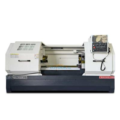 China Ck6150 Cnc Lathe Machine Cutting Tools 1500mm High Accuracy Metal Parts Process for sale