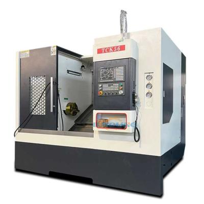 China TCK56 High Precision Metal Slant Cnc Lathe Machine 750mm1000mm 1500mm for sale