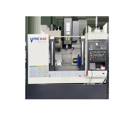 China Bore GSK Siemens Fanuc Vertical Machining Center VMC 640 4 Axis BT40 8000rpm for sale