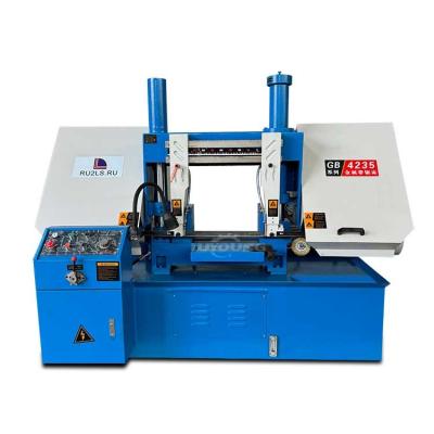 China Horizontal Steel Band Saw Industrial Iron Metal Cutting Band Sawing Machine Automatic for sale