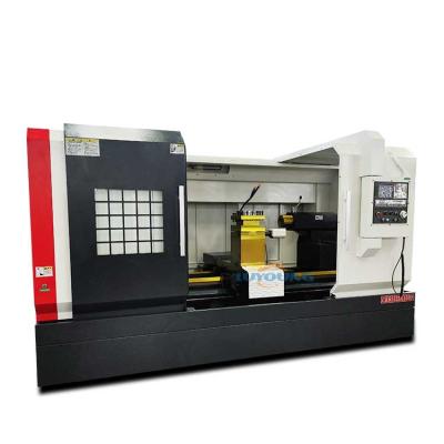 China CK61125 Heavy Duty Horizontal CNC Metal Lathe 0.01mm Positioning Accuracy for sale