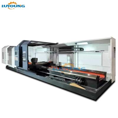 China Máquina de torno CNC de precisión 3000mm con sistema de enfriamiento Ck61125 Torno CNC en venta