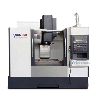 China High Precision VMC850 Vertical Machining Center 5T Weight BT40 Spindle Taper for sale