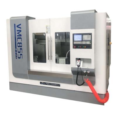 China VMC855 High Speed 5axis CNC Milling Machine with 24 ATC Max Table Load of 600kg for sale