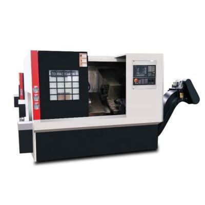 China GSK CNC Control System TCK420 Slant Bed Turret Precision Lathe 500mm Workpiece Length for sale