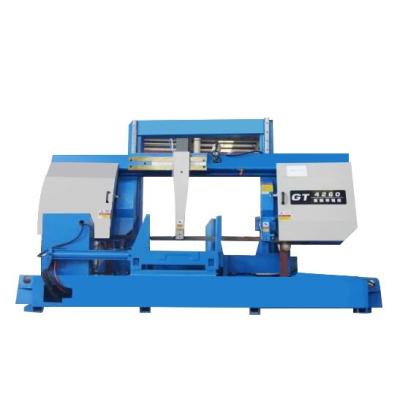 China 2.2kw Double Column Metal Cutting Band Saw Machine CNC for sale