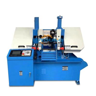 China 0.42kw Oil Pump Motor Metal Cutting Band Saw Machine Portable Metal Bandsaw for sale