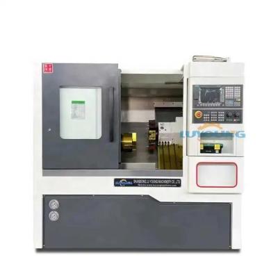 China CNC Hydraulic Collet Lathe Machine TCK40 Servo Turret High Speed Slant Bed Cnc Lathe for sale