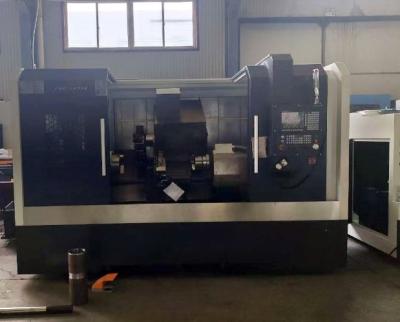 China Double Spindle TCK600 Slant Bed Machine Driven Turret for sale