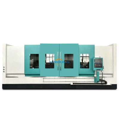 China TCK600-3000mm Slant Bed Machine High Precision And Long Turning Length for sale