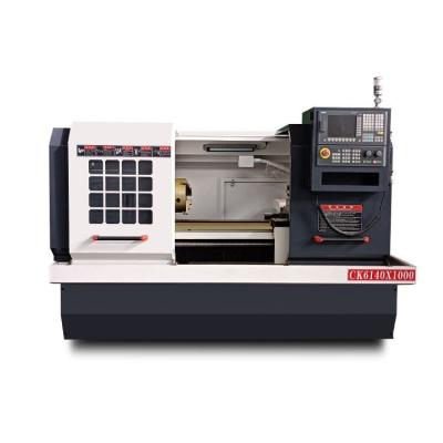 China Flat Bed CK6140 CNC Lathe Machine 750/1000mm distance between two centers for sale