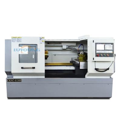 China Automatic CK6150B 750 1000 1200mm Flat Bed CNC Lathe Machine for sale