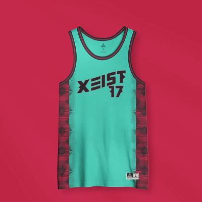 China Throwback Antibacterial Custom Basketball Tank Tops Uniform Basketball Shorts Embroidery Sublimation for sale