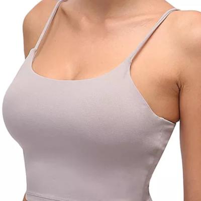 China New Design Radio Sports Bra Breathable Yoga Seamless Gym Crop Top Tank For Women for sale