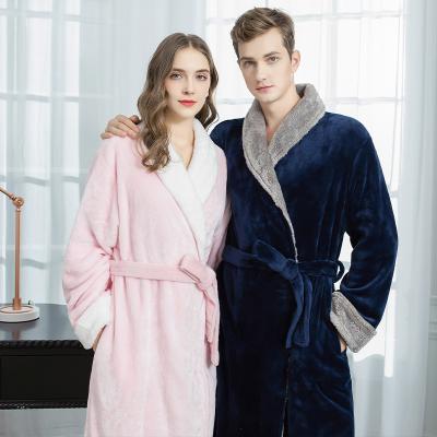 China Breathable Fall/Winter Extended Coral Padded Flannel Fleece Girls Sleepwear Pajamas Girls Ladies Plus Size Mens Sleepwear for sale