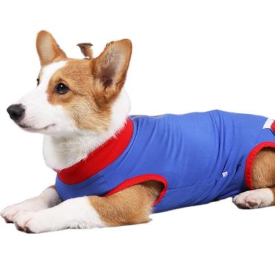 China Excellent Quality Stocked Low Price Dog Suit Recovery Dog Postoperative Apparel for sale