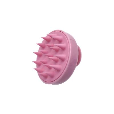 China Manual Scalp Analyzer Hair Brush Silicone Hair Scalp Massager Shampoo Brush For Hair Growth for sale