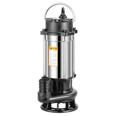 China Sewage Conveyance and Flood Drive Automatic Sewage Grinder Cutting Stainless Steel Hops 22kw Electric Motor WQG Submersible Sewage Pump for sale