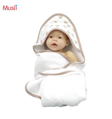 China Viable Terry Bath Towel Hooded Baby Muslin Love Muslin 100% Cotton Love Muslin Towel for sale