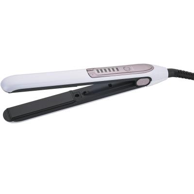 China Suitable for long hair flat iron wholesale custom LED indication floating flat iron ceramic or aluminum electric straightener for sale