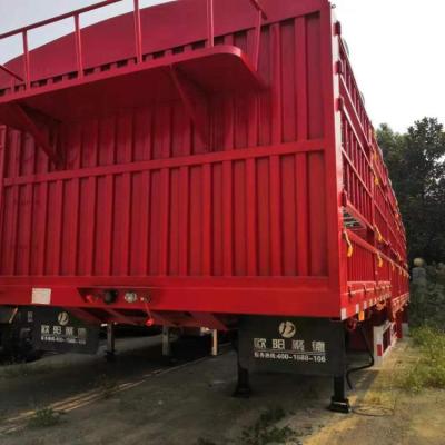 China Special Customized Barrier Semi Truck Trailer High Barrier Trailer For Long Distance Transport For Sale for sale