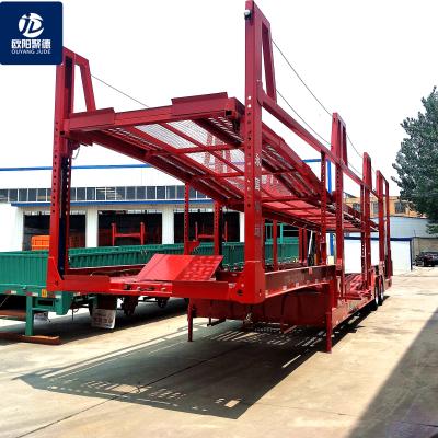 China Truck Trailer 6 - 8-10 Cars Transport Car Carrier Semi Group Trailer Customized Automobile Special For Sale for sale