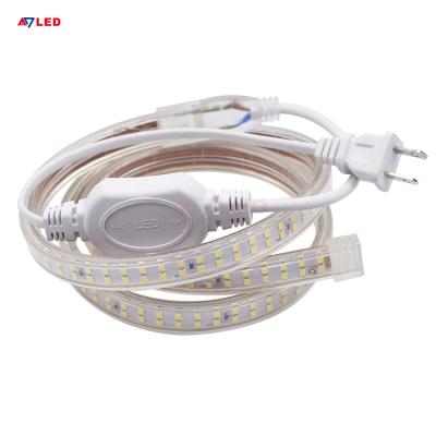 China Office / Hotels / Shopping Malls Tourist Attractions Dazzle Decor Led Strip Lights Flexible 50Ft Led Lamp, Waterproof, Coldresistant 110V-120V AC Ip65 220V Led Strip 3000K for sale