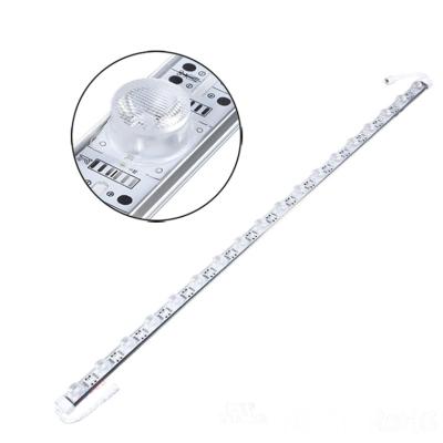 China Waterproof led light box IP67 /Non-waterproof 18leds/m runway edge beacon bar led aluminum profile led strip light for sale