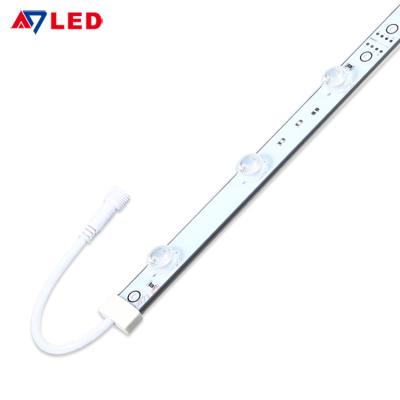 China Light box high power led edge-lit 1m length 12v/24v 12w/24w 3030 light smd rgb led strip bar for sale