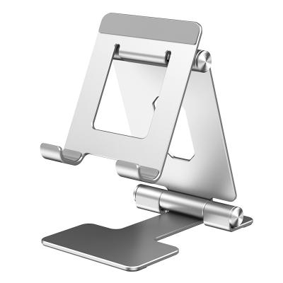 China Popular Hot Selling Adjustable Desktop Tablet Phone Holder Stand Mobile Phone Bracket Folding Stand for sale