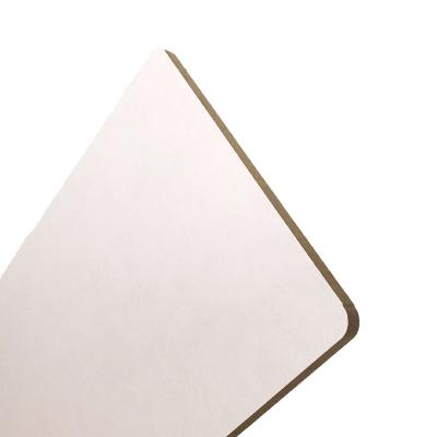 China 12mm Thickness White Laminated MDF Board 1220mm*2440mm Sanded Surface for sale