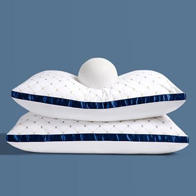 China Anti Snoring Hotel Premium Bed Pillows Down Alternative Cooling Pillows For Back And Stomach Side Sleepers 100% Cotton Breathable Covers for sale