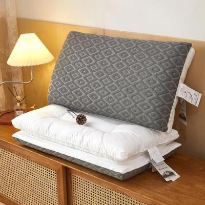 China New Anti-Snore Hotel Pillow Special Core Graphene Memory Twin Pillow Connected Single Removable Removable for sale