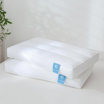 China Comfortable Hypoallergenic 100% Breathable Deep Sleep Cotton Anti-Snore Home Pillow For Home Bed for sale