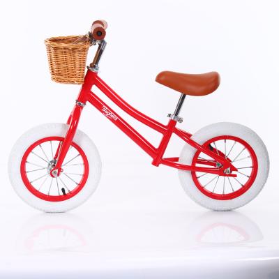 China Flat Earth No Pedal Baby Balance Bike / 2-7 Years Old Kids Foot Pushed Mini Bicycle Kids Balance Bike for sale