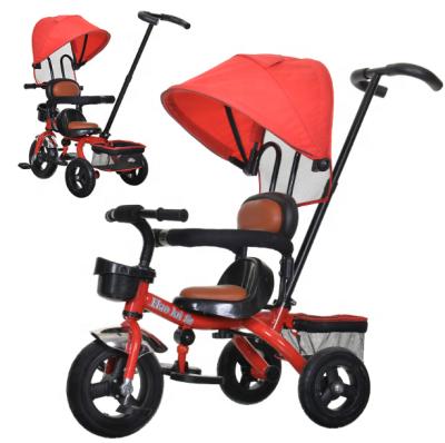 China Ride on Toy Hot Sale 4 in 1 baby tricycle tricycle/best baby tricycle/high quality tricycle for kids for sale