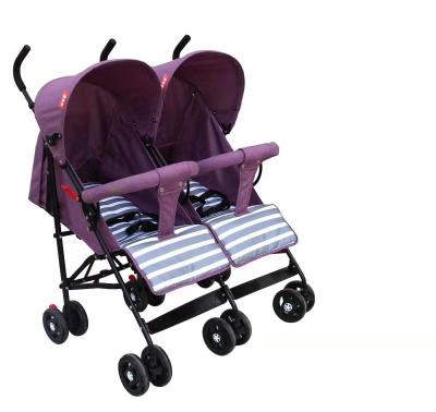 China Double Baby Stroller/Baby Walker/Baby Stroller Canvas Baby Kids Stroller For Sale for sale