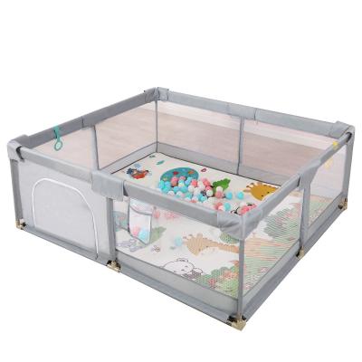 China Modern New Design Baby Play Fence Playpen / Indoor Large Safety Baby Playpen for sale