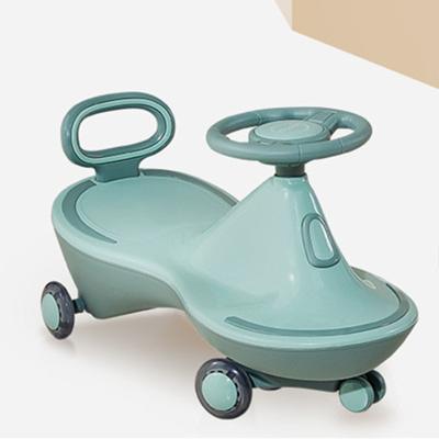 China Ride On Toy High Quality PU Material Mute Wheels PP Multicolor Children Swing Car Baby Twist Car for sale