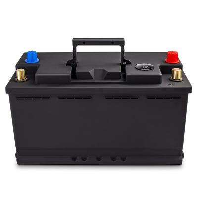 China Car Bus Truck Power Supply Safety Li-ion Cells 60ah Replacement Lithium Iron Phosphate Lead Acid Battery 355*176*187*187 mm for sale