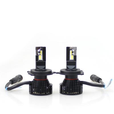 China high quality mini size car bulb 50W 8000lm HB2 9003 G-XP 50W F4 H4 headlight with fan UP-F4-H4W-8000LM for sale