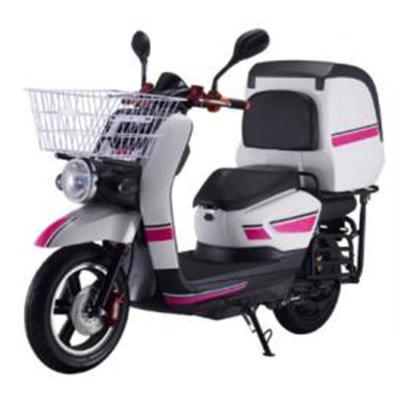 China Professional Wholesale Cheap Price Steel And Plastic Switchable Battery Cai Niao Electric Motorcycle for sale