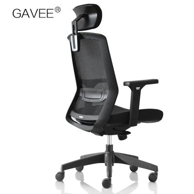 China Mesh Back Ergonomic PC Gaming Chair With Soft Rubber Outer Wrap Materials for sale